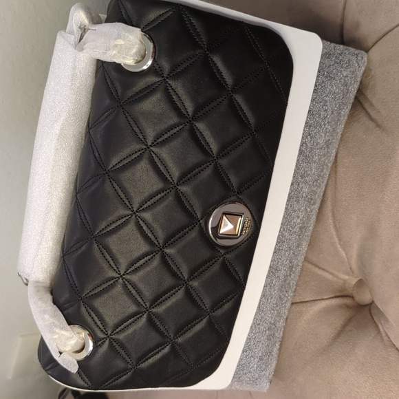 Kate Spade New York Natalia Medium Flap Cossbody/Shoulder Bag - Black - Picture 3 of 10